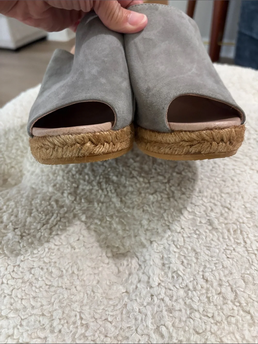 VISCATA BARCELONA ESPADRILLE WEDGES Size 40 made in Spain